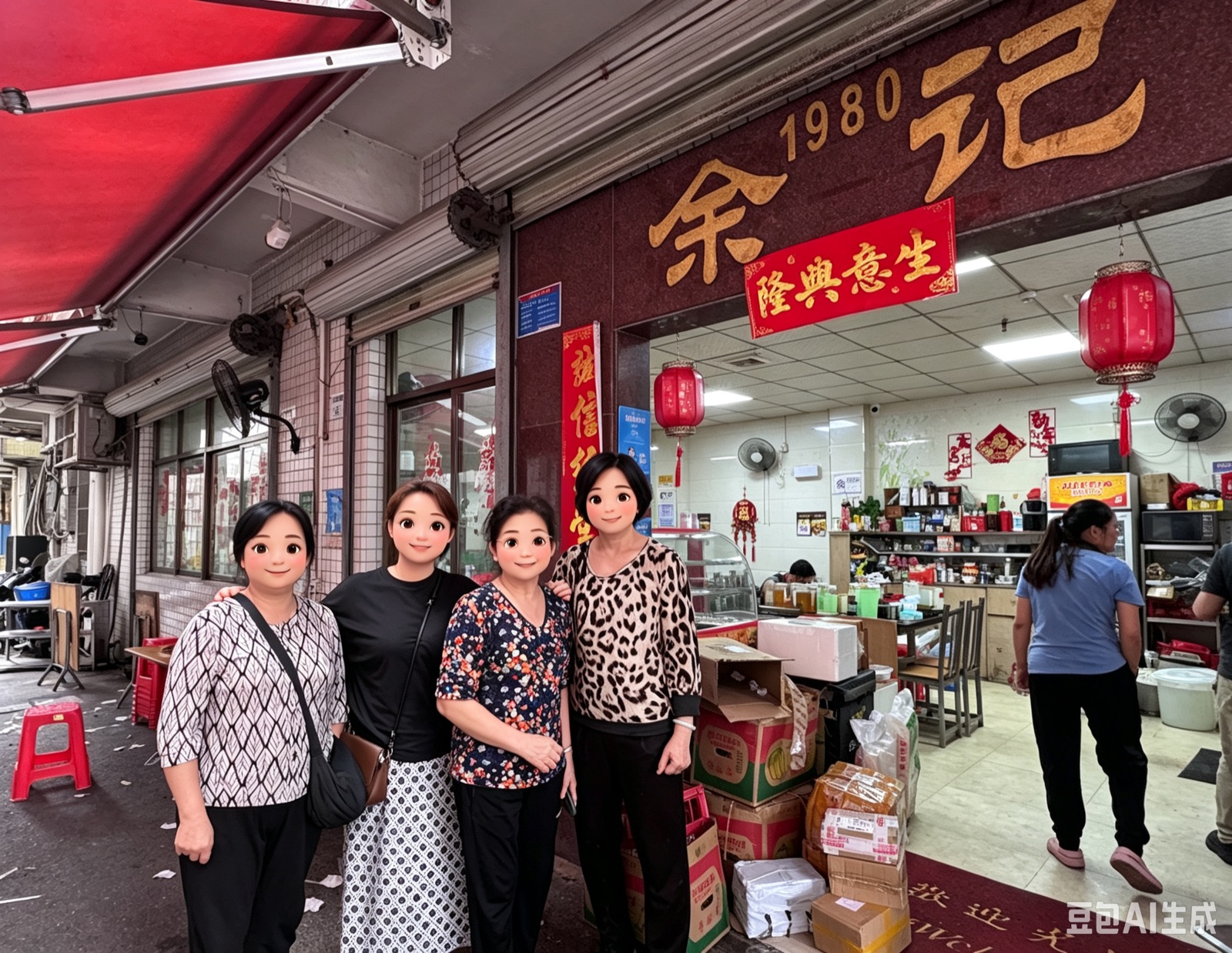穿越百年老街现场图片 2